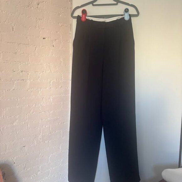 Aritzia The Effortless Pant™ - Crepette™ Navy Tall High Rise - Picture 2 of 3